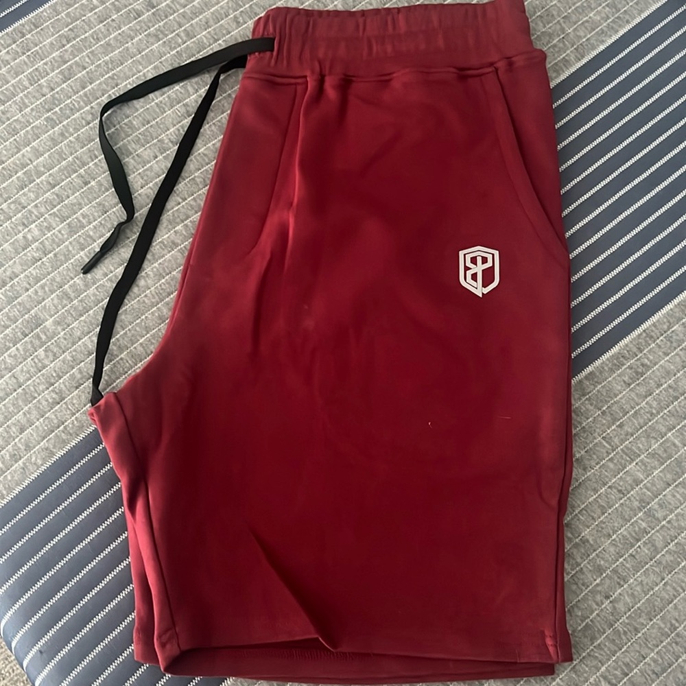 Born Primitive Red Athletic Shorts